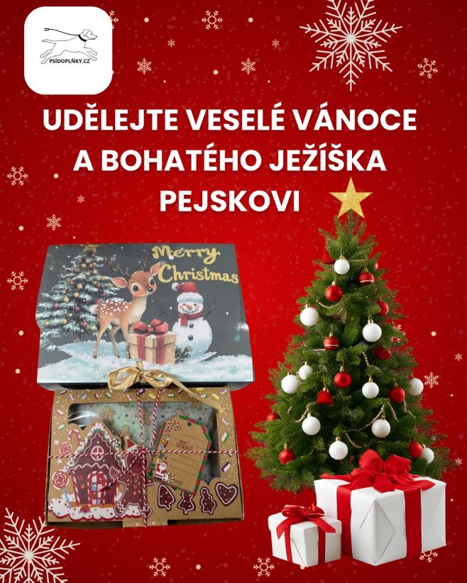 Pro pejsky máme krásné dárkové krabičky, do kterých se vejde spoooooouuuusta dárečků.🎁🎁🎁 ⌛Stále doručujeme radost pod...
